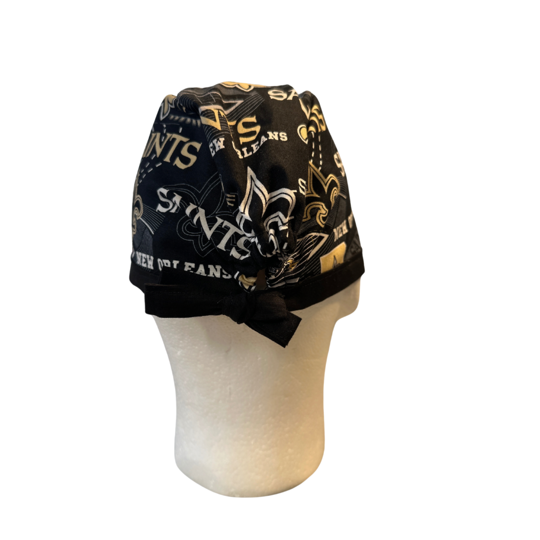 Saints scrub cap