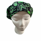 Halloween scrub caps, glow in the dark skeletons