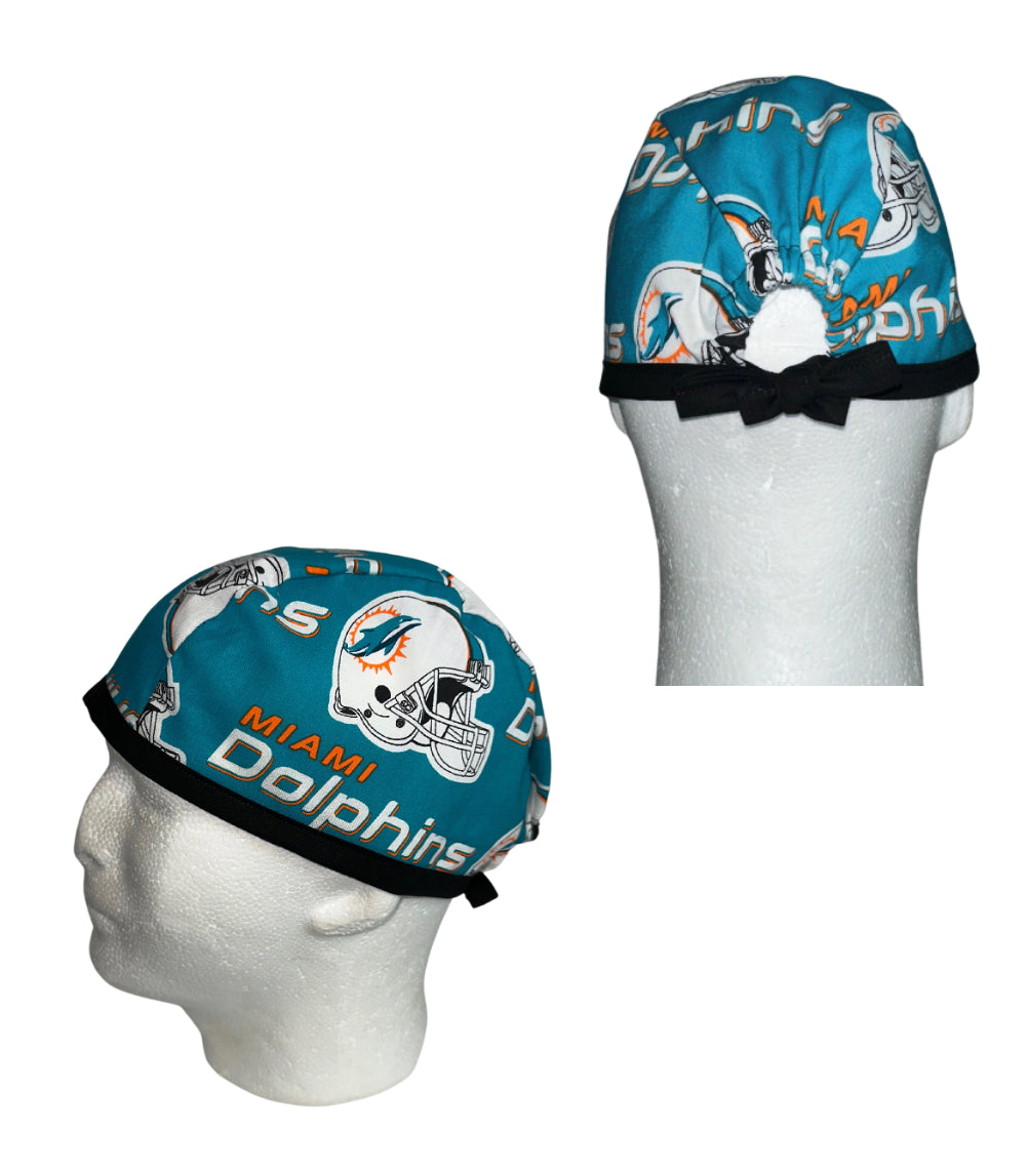 Dolphins scrub cap