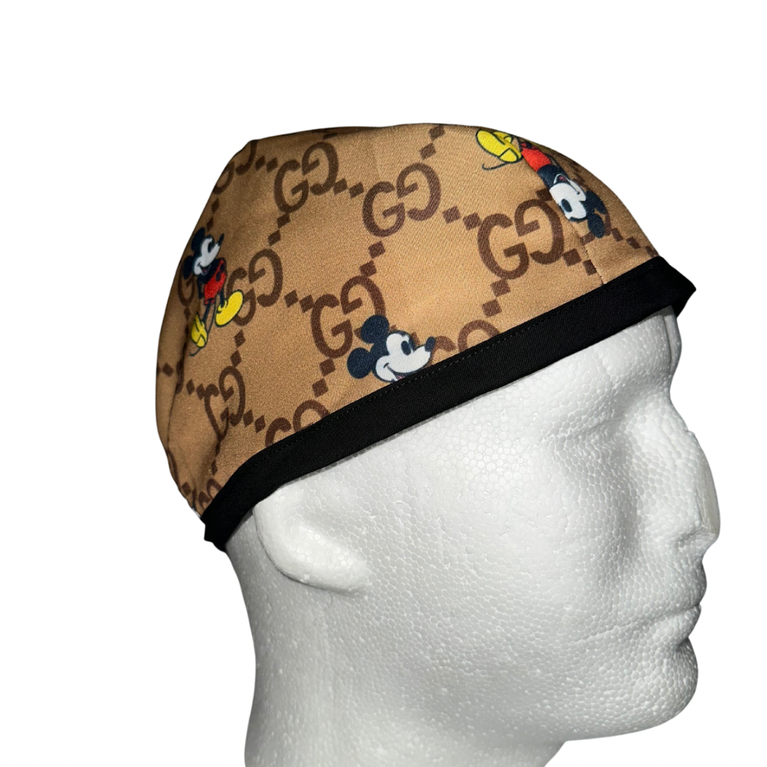 Scrub caps for men, surgical caps, Minnie scrub caps