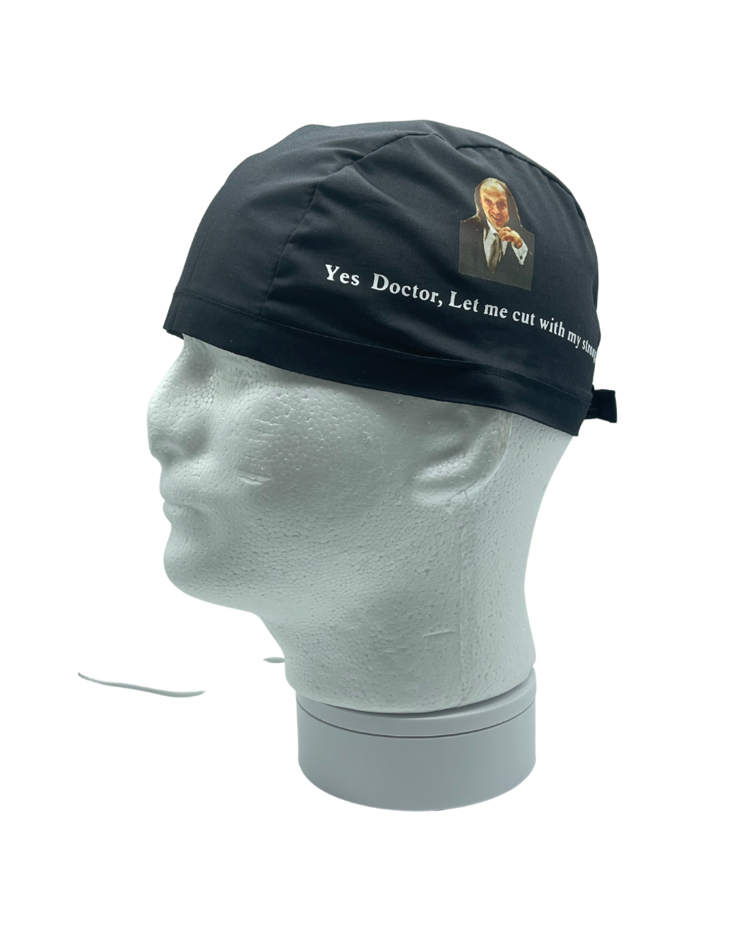 Men's Dallas Cowboys Navy Surgical Scrub Hat, Semi-Lined Fold-Up Cuffed  (shown) or No Cuff, Handmade - Crazy Caps Scrub Hats