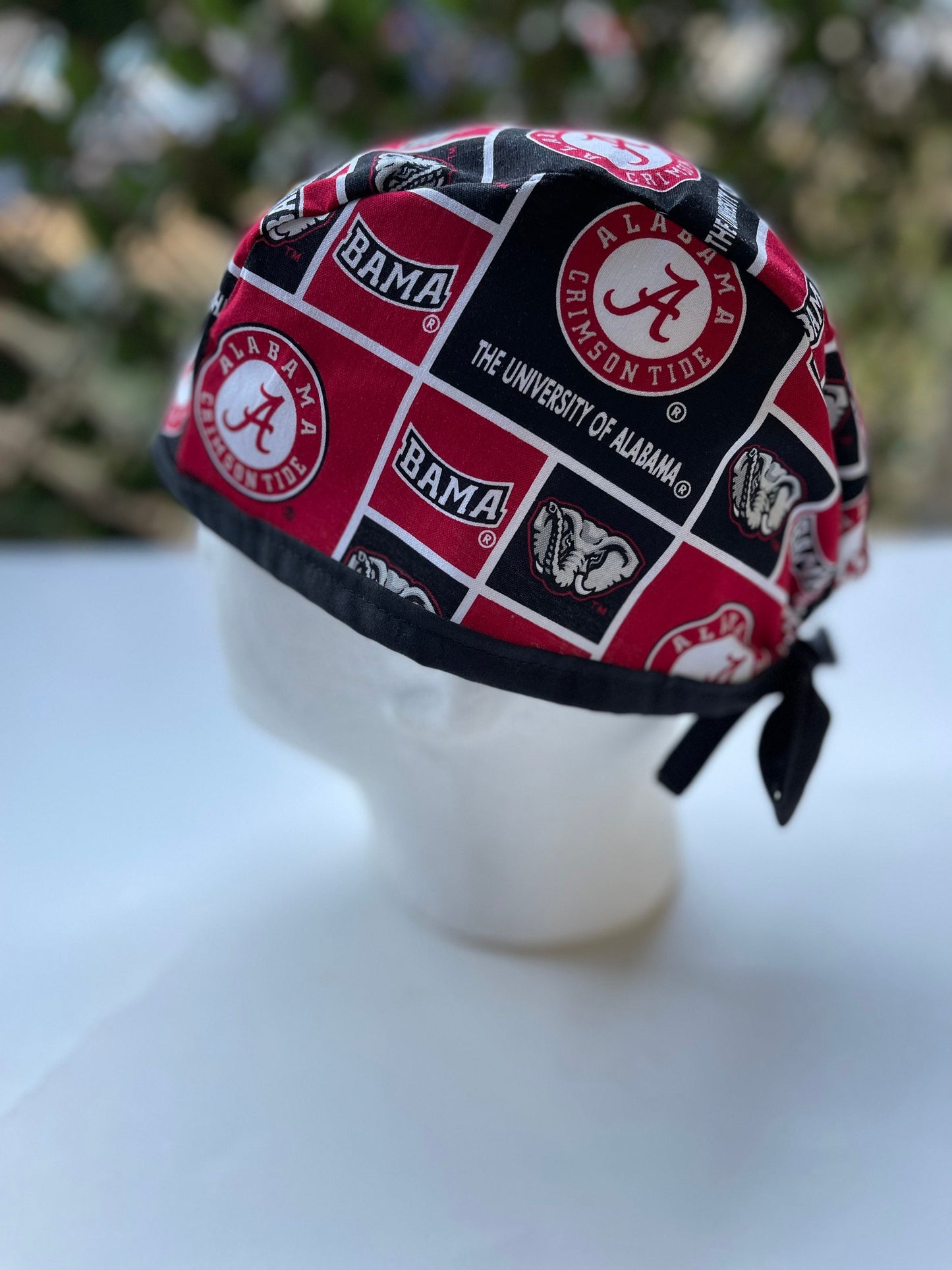 University of Alabama crimson tide blocks, Bama scrub cap