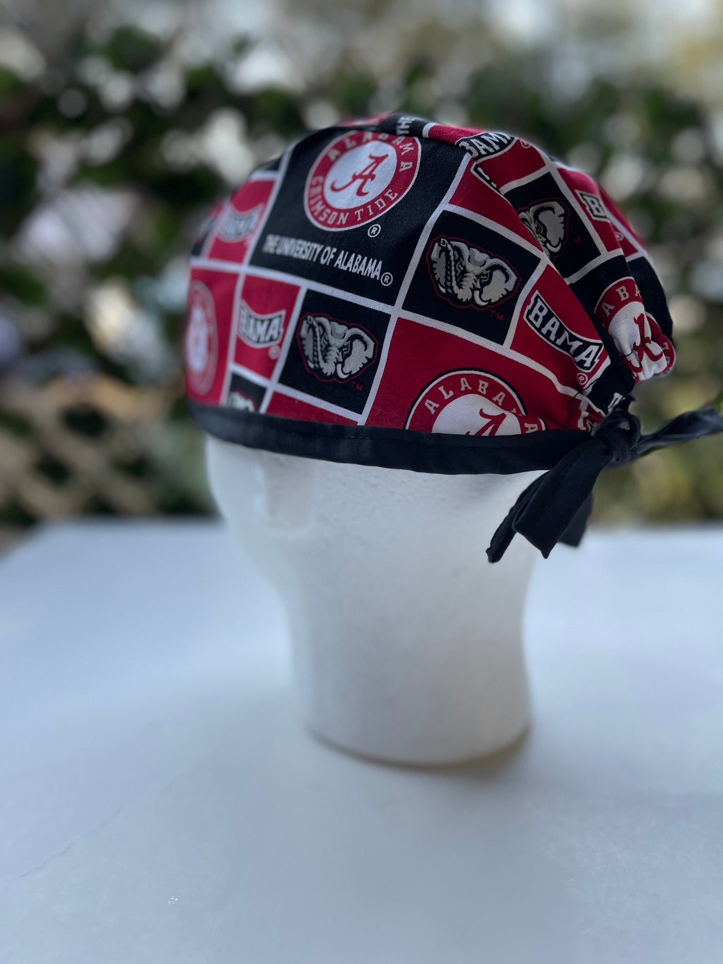 University of Alabama crimson tide blocks, Bama scrub cap