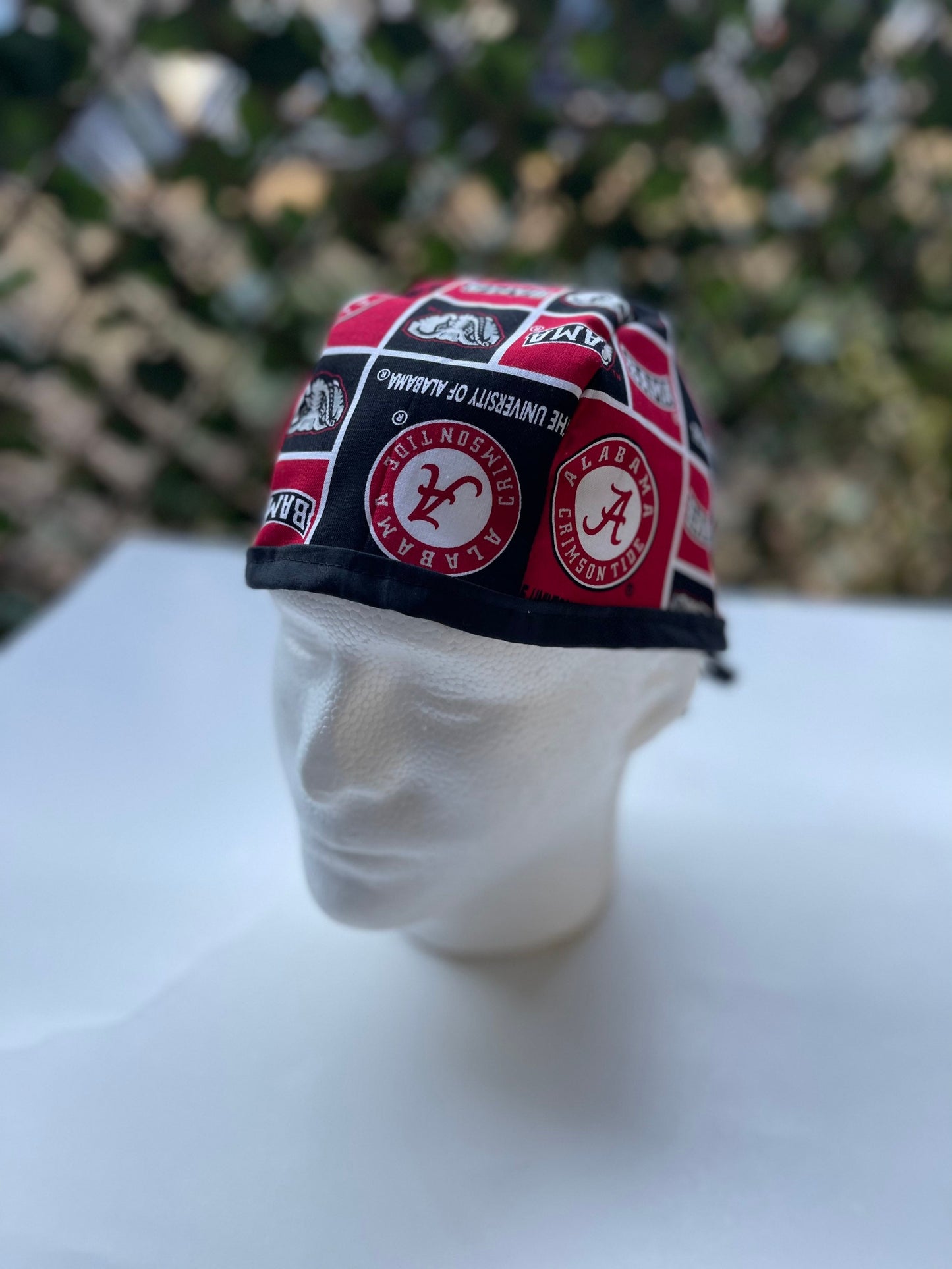 University of Alabama crimson tide blocks, Bama scrub cap