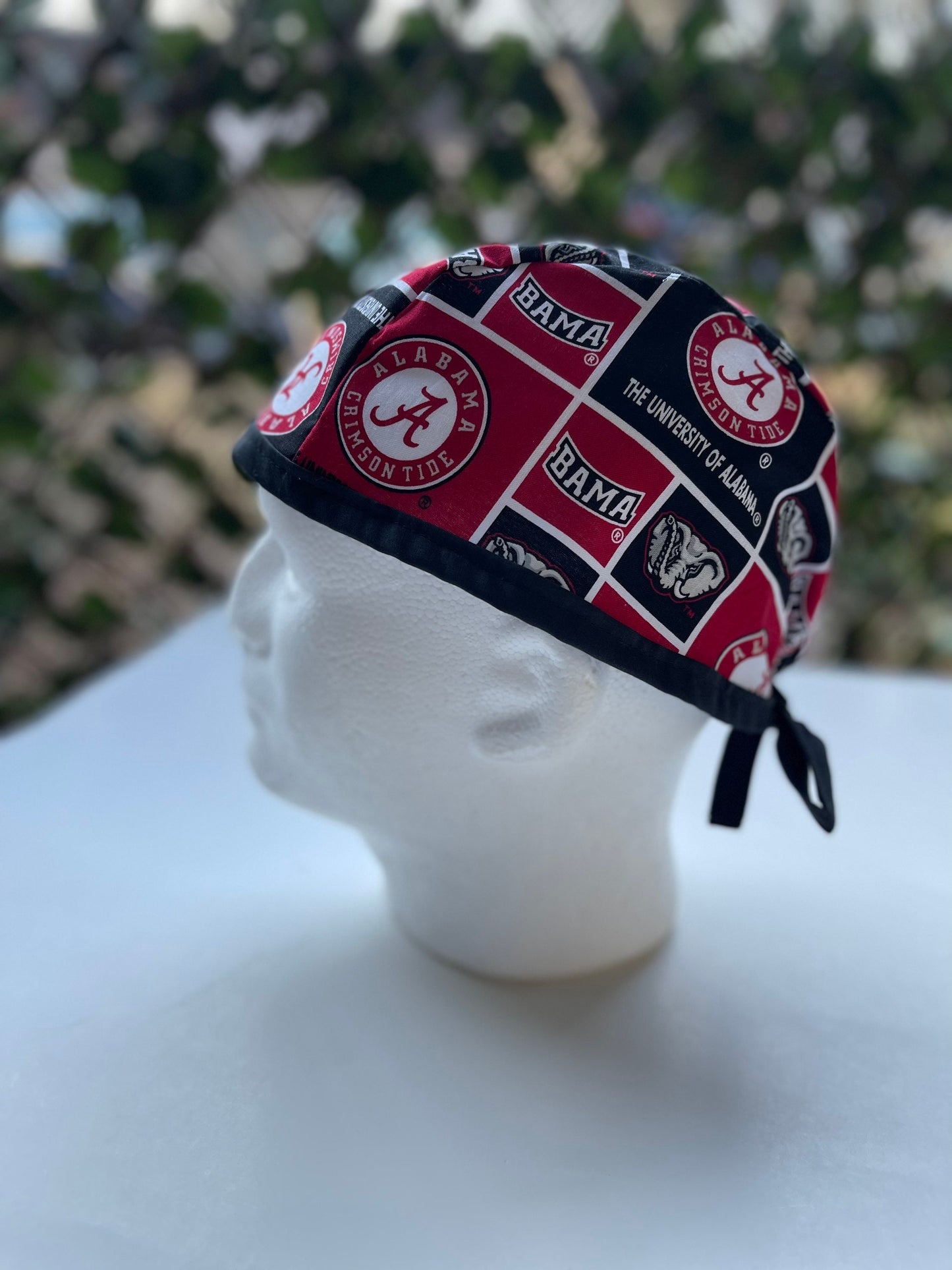 University of Alabama crimson tide blocks, Bama scrub cap