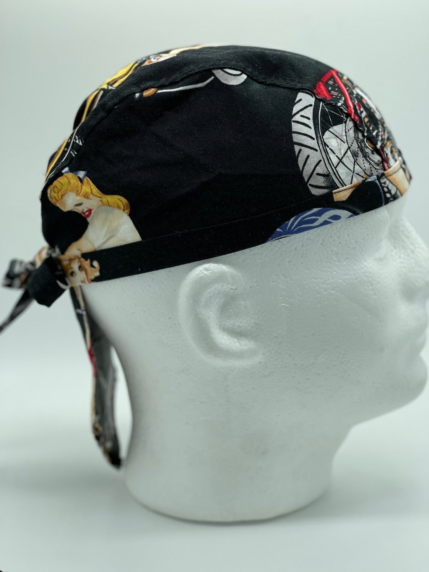 Skull caps for men, Head wrap, Helment liner, Durag, Bicycle caps