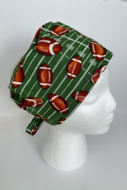 Football surgical cap, Men's Unisex surgeons cap, Scrub caps