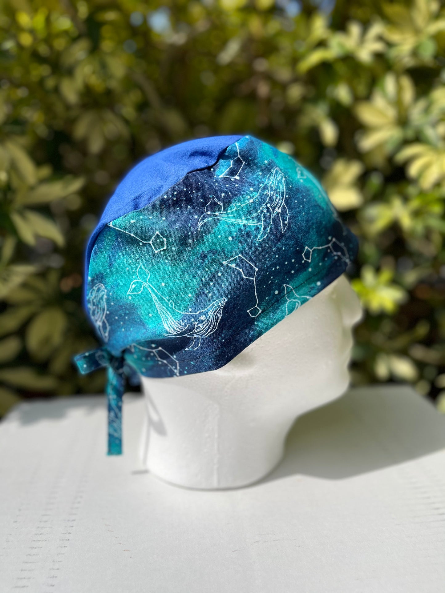 Constellations men’s scrub cap,  scrub cap, constellation surgical, cap, unisex scrub caps