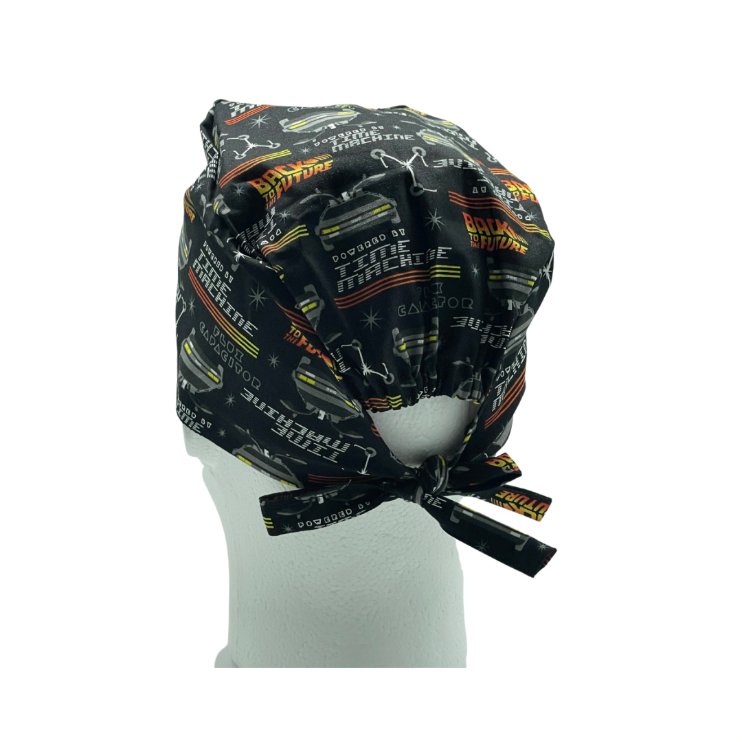 Back to the future scrub cap