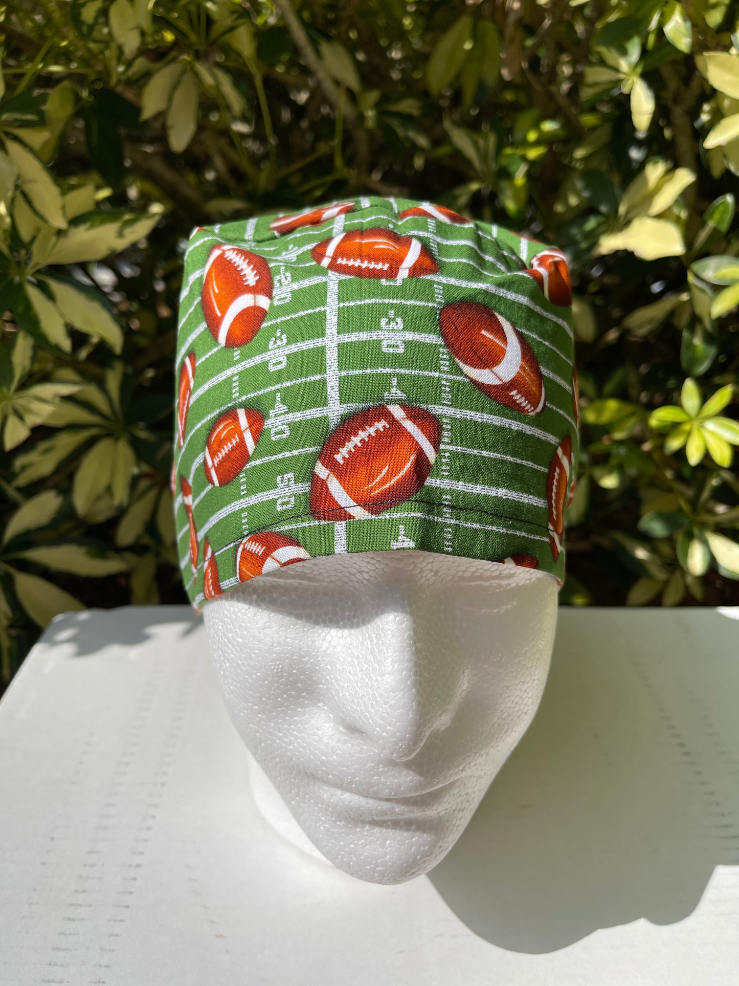 Football surgical cap, Men's Unisex surgeons cap, Scrub caps